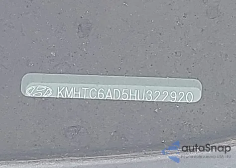 2017 Hyundai Veloster Value Edition z USA, uszkodzony, nr VIN KMHTC6AD5HU322920